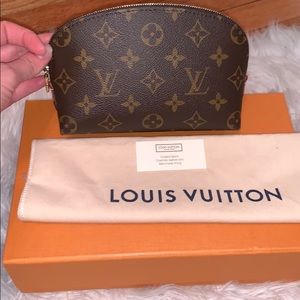 NWT Authentic Louis Vuitton cosmetic pouch